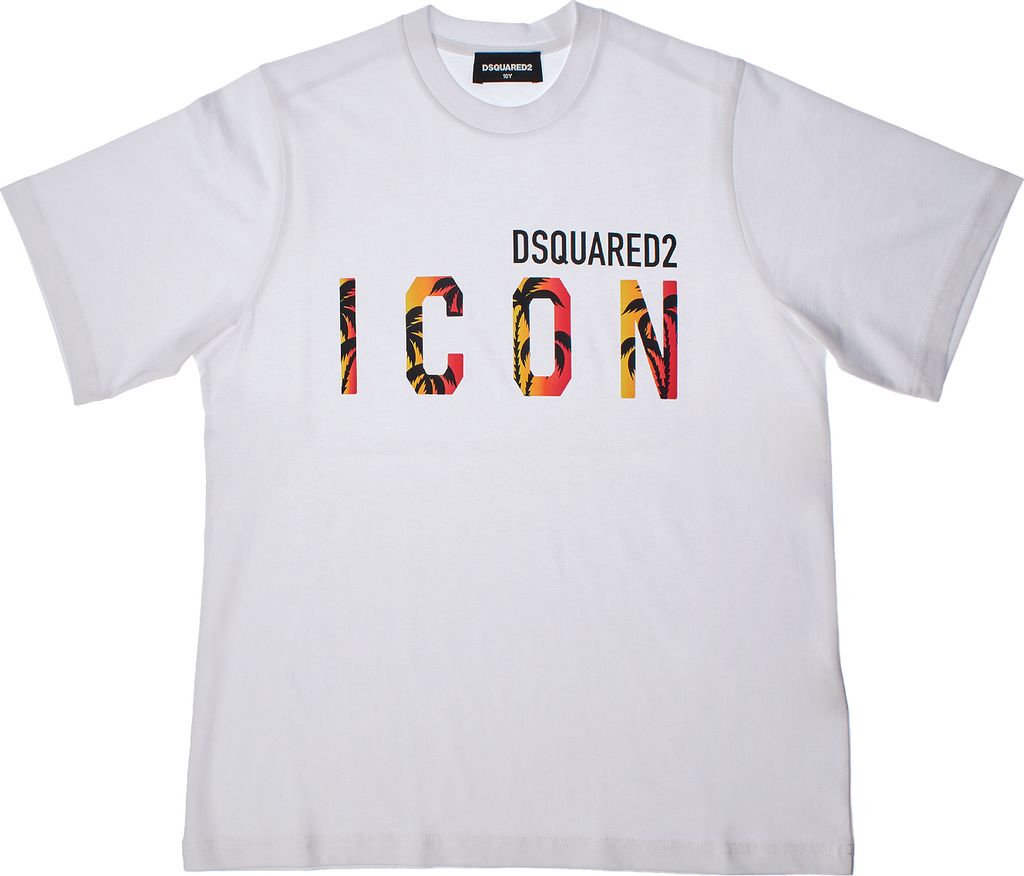 Dsquared2 Jungen Icon DQ1710D0-0MMDQ Slouch Fit Kurzarm-T-Shirt