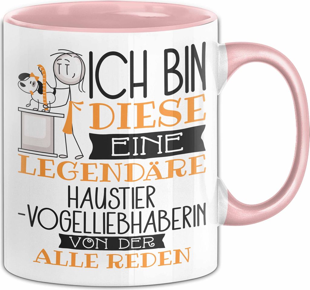Haustier-Modedesignerin Tasse Geschenk Ich Bin Diese Eine Legendäre Haustier-Modedesignerin Von Der Alle Reden Geschenkidee Geburtstag Weihnachten...
