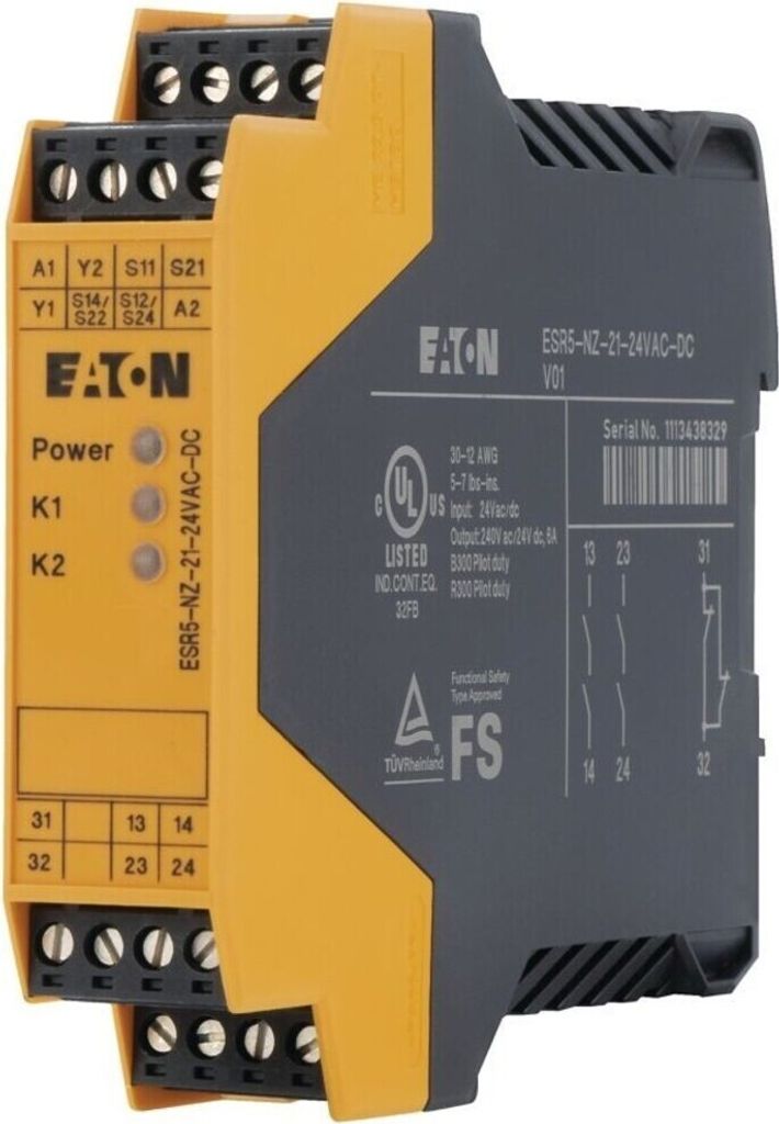 Eaton Electric GmbH Zweihand-Relais ESR5-NZ-21-24VAC-DC (118703)