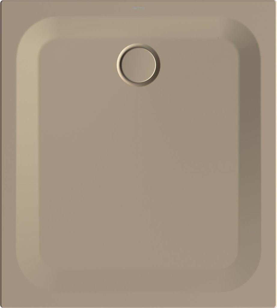 BetteUltra Rechteck-Duschwanne mit Minimum-Wannenträger, 1000x900x25mm, GlasurPlus, 1660-415PLUS,T1