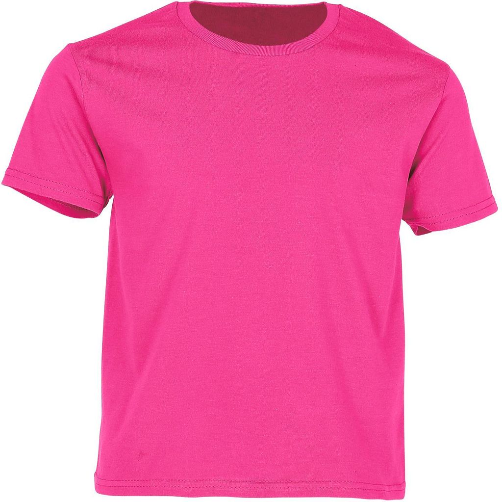 Fruit of the Loom Kids Iconic 150 T-Shirt Farbe: fuchsia Größe: 128