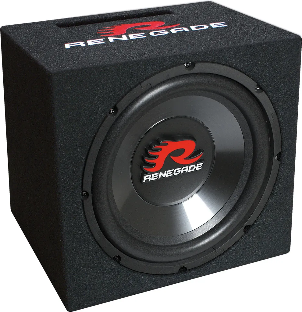 Supprimer les Vibrations avec le Subwoofer de Voiture Renegade RXV1000 10"