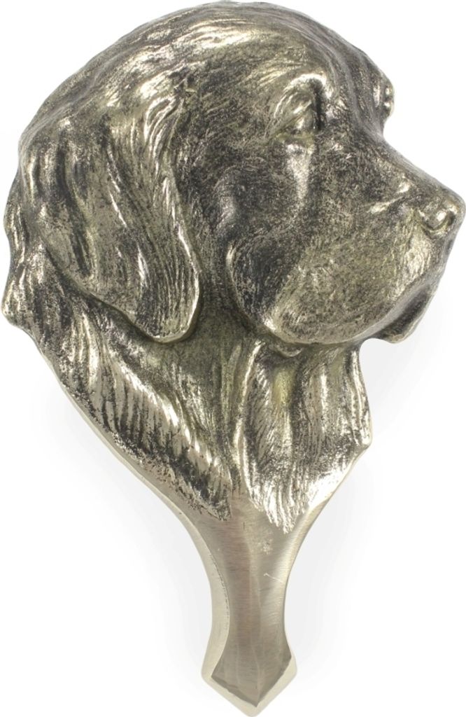 Golden Retriever - Türklopfer in Form eines Hundekopfes, Messing-Türklopfer, Retro-Dekoration an der Tür der Marke Art-Dog