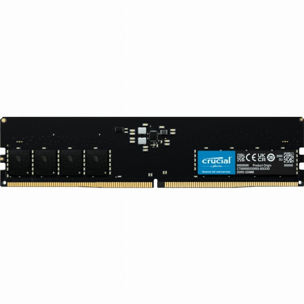 Crucial 16GB DDR5-4800 UDIMM CL40 (16Gbit) Produktbild 