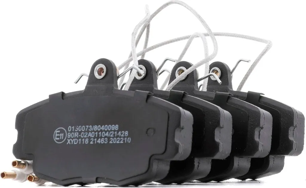 Jeu de plaquettes de frein avant pour Citroën ZX N2 - Qualité OE 95658557