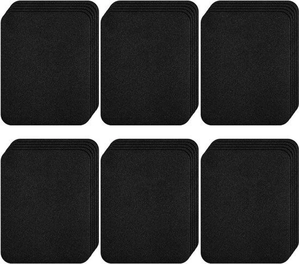 Sauvez vos jeans troués avec ce kit réparation thermocollant noir 30 pcs