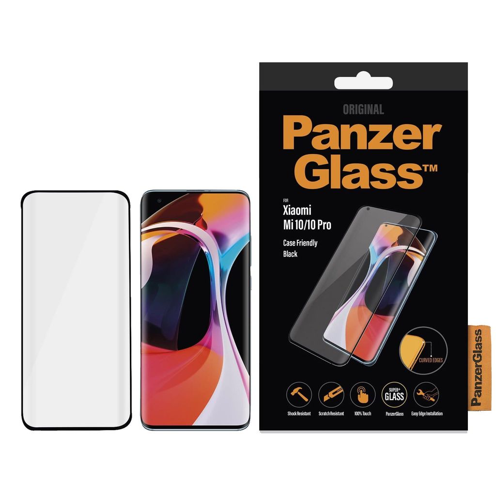 PanzerGlass Case Friendly Displayschutzfolie Schwarz Xiaomi Produktbild 3