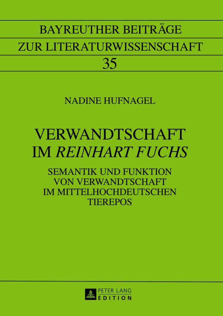 Verwandtschaft im «Reinhart Fuchs»