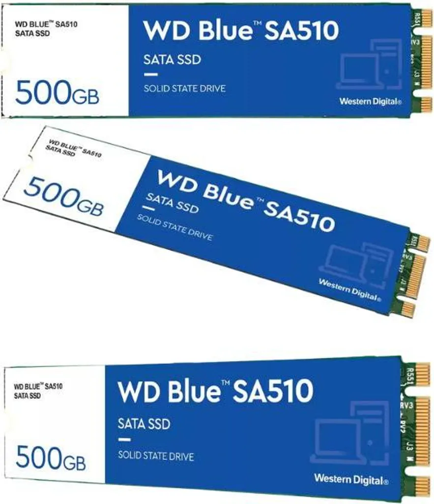 SSD Interno WD Blue SA510 M.2 2280 500GB SATA3 - Addio Rallentamenti - 17