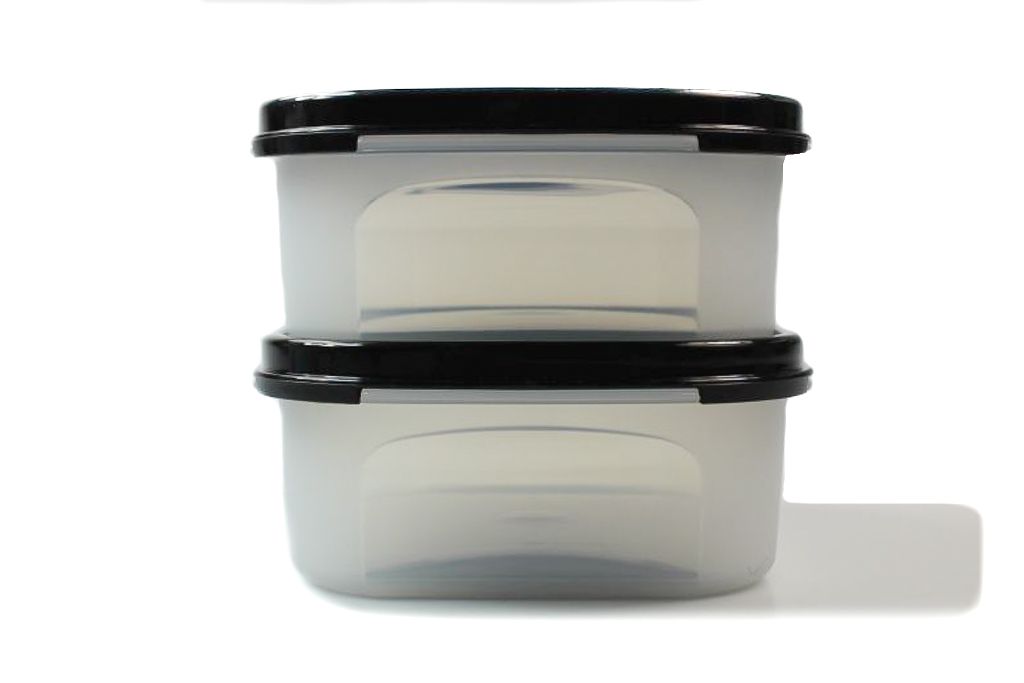 TUPPERWARE Eidgenosse 850 ml (2) schwarz Kompaktbehälter Produktbild 