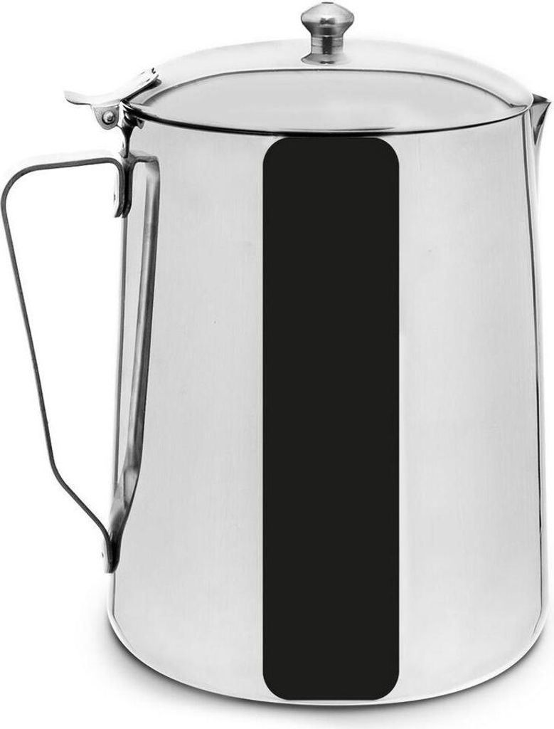 Orion Teekanne Kaffeekanne aus Stahl mit Deckel 2,3l