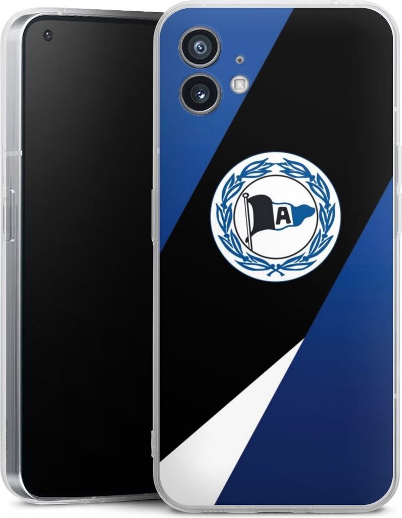 DeinDesign Handyhülle für Nothing Phone 1 Silikon Hülle Case Smartphone Schutzhülle Arminia Bielefeld DSC Offizielles Lizenzprodukt