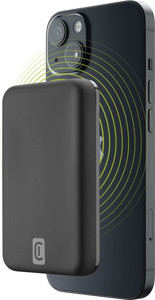 cellularline Powerbank PBMAGSFCOL5000WIRK 5.000mAh sw Produktbild 7