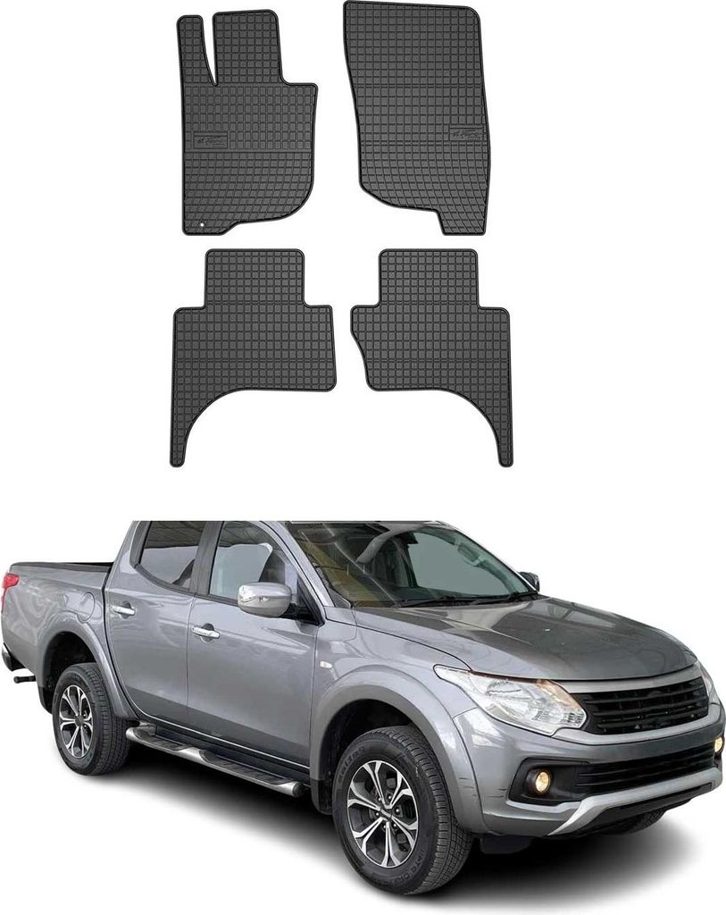 2015-2019 Fiat Fullback Doppia Cabina Tappetini in gomma Immagine del prodotto 
