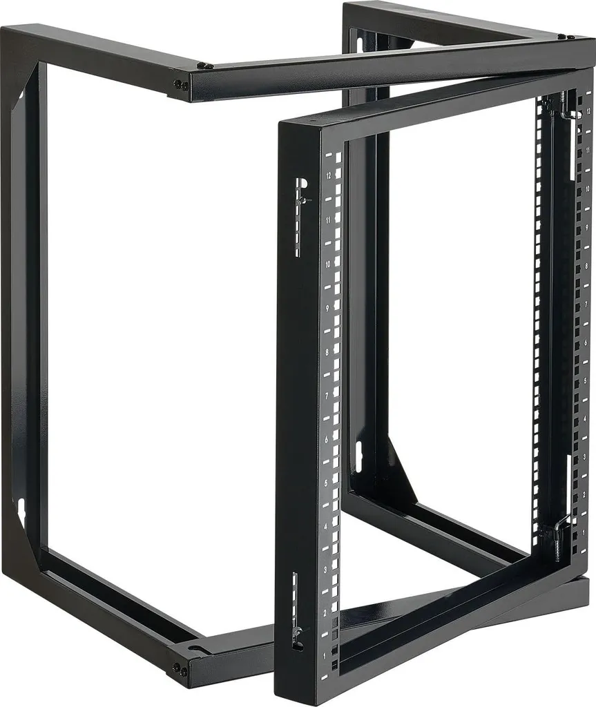 Rack Serveur Mural 12U Ouvert - Résout les Problèmes d'Accès Réseau