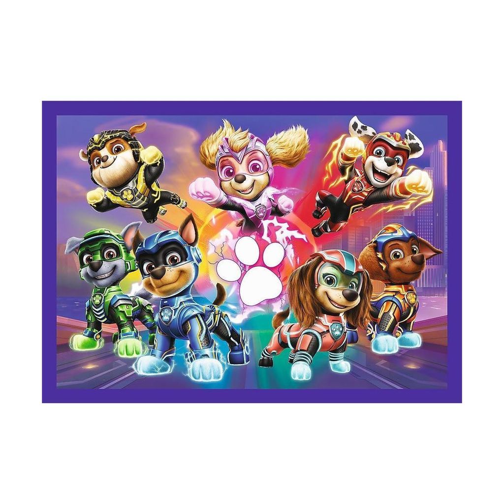 Trefl Puzzle 4in1 Paw Patrol Film 2 Helden | Kaufland.de