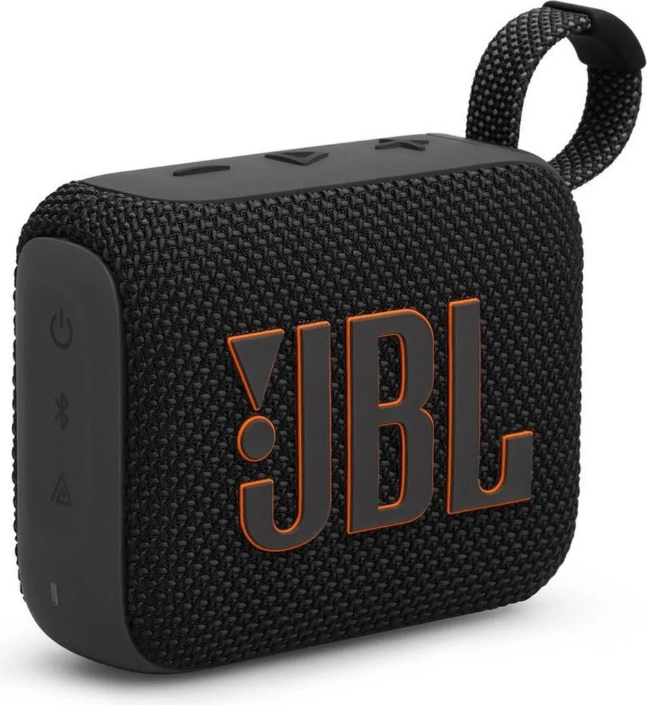 JBL Go 4 Black - Cassa Bluetooth per Feste | Funzione Auracast Stereo