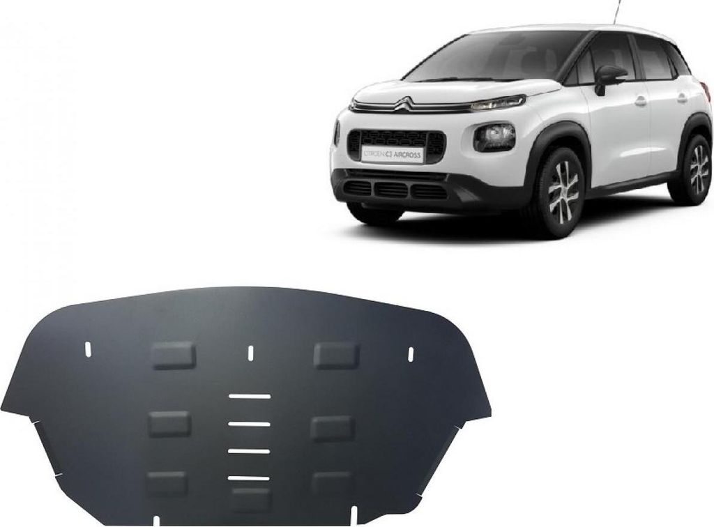Protection anti-encastrement en acier pour moteur Citroen Image du produit 