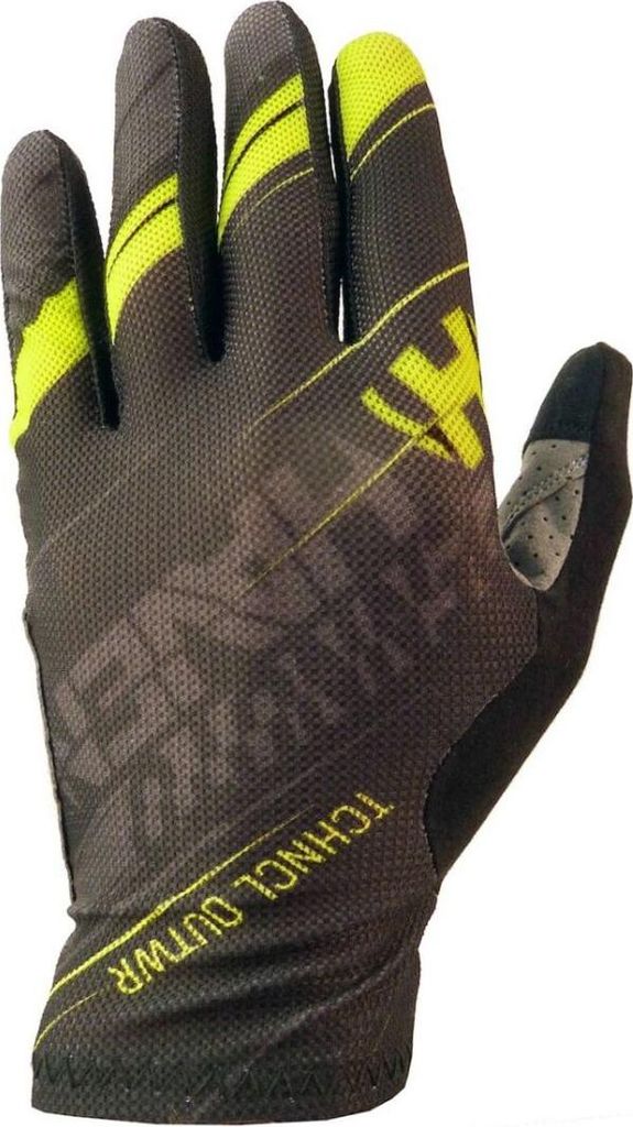 HAVEN Langfinger-Fahrradhandschuhe - HAVEN PENNUTO LONG - Schwarz/Grün XS