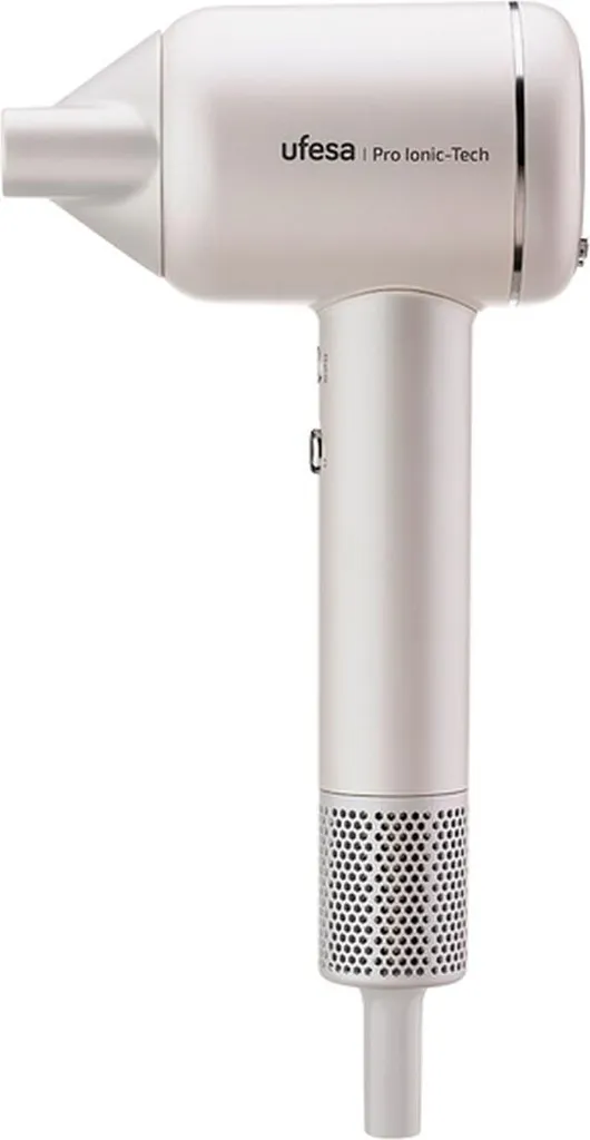 Sèche-cheveux ionique UFESA PRO IONIC-TECH blanc pour brushing doux