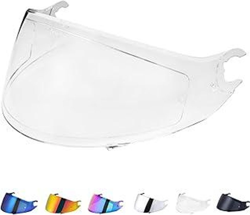 Motorradhelm Visier für Shark D Skwal D-Skwal 2 Spartan Carbon,Helmvisier Motorrad Windschutz Helm Objektiv Visier Vollgesichts,Helmvisiere Zubeh...