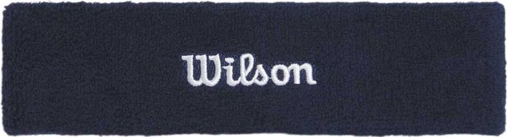 Wilson W Stirnband Blau Herren,Damen Blau One Size
