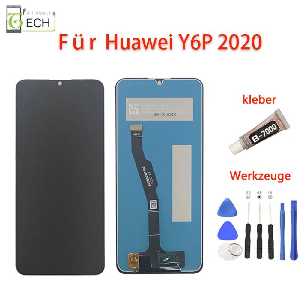 Für Huawei Y6P 2020 MED-LX9 LCD Display Bildschirm Touch Produktbild 