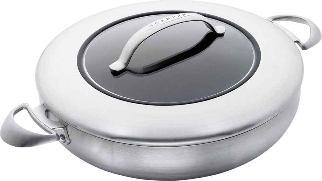 Scanpan 65113200 Chef Pfanne mit Deckel - CTX, 32 cm 65113200