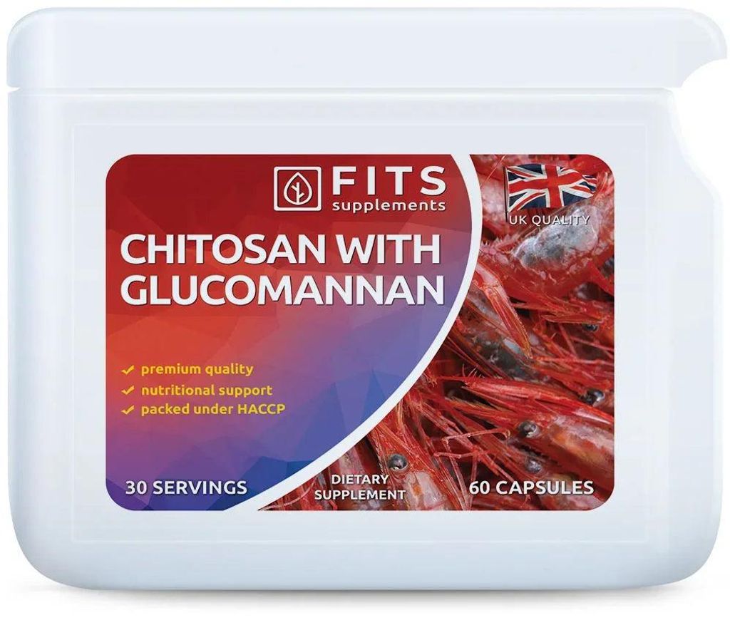 Chitosan und Glucomannan, 60 Kapseln