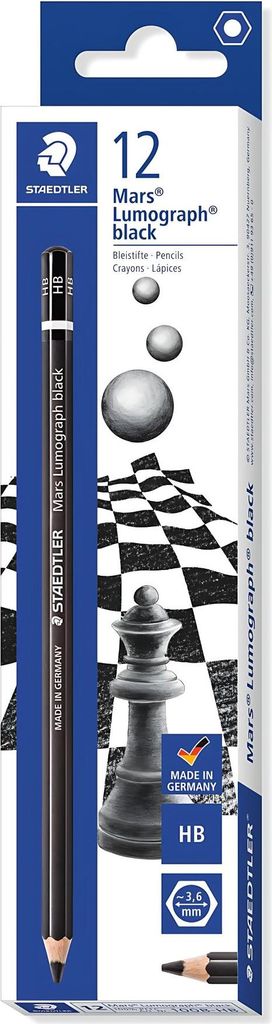 Staedtler Bleistift Lumo. black HB 100% PEFC Produktbild 