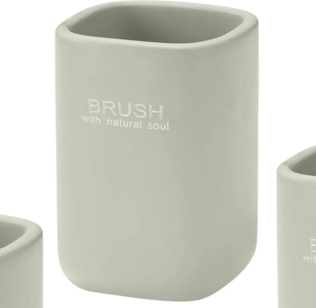 BERILO | Coppa da bagno - Coppa da toilette - 11 cm - menta - forma ovale tradizionale - 5