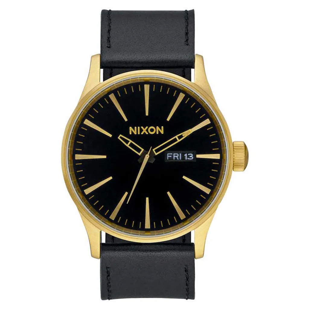Montre Nixon La Sentry Étanche 100m - Cadran Bleu et Finition Acier