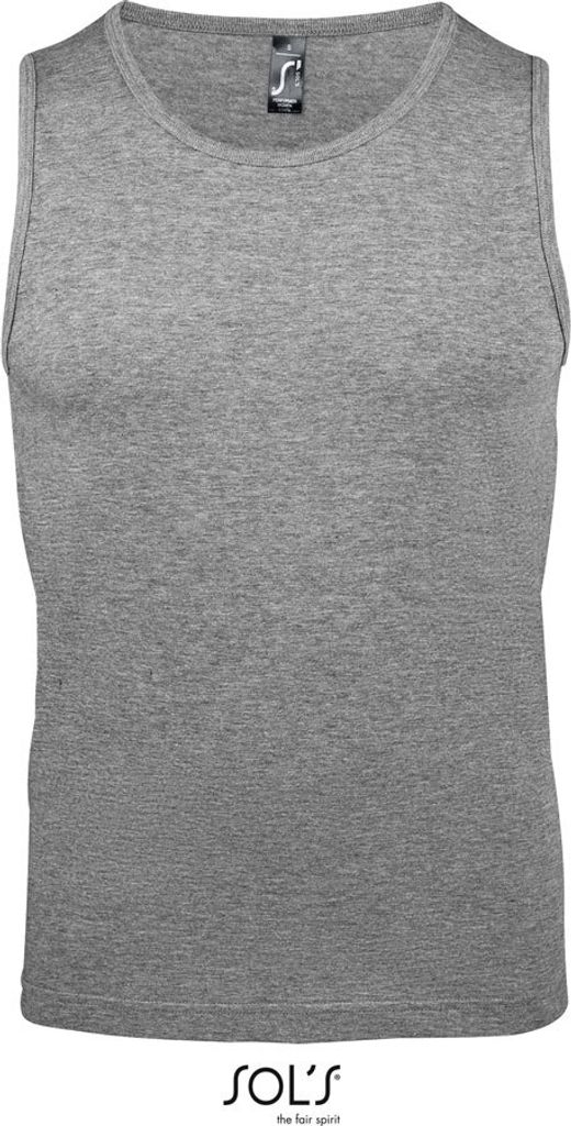 SOLs 11465 | Pánské tílko Justin - barva: Grey Melange - Obrázek produktu 