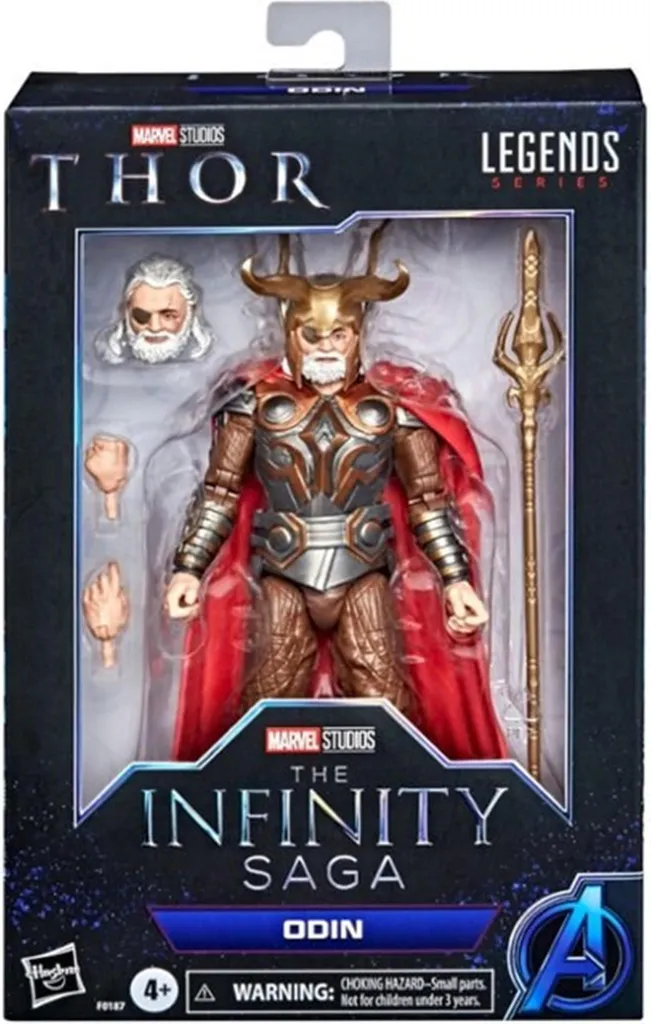 Figurine Odin Hasbro Marvel Legends 2021 Infinity Saga Detaillee 15cm