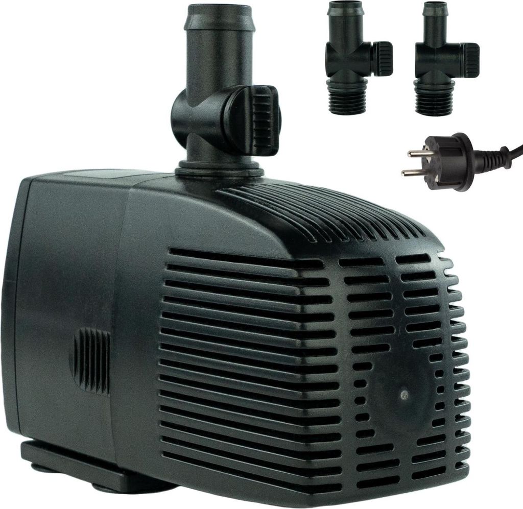 Teichpumpe 230 V – 1.500 L/H | 25 Watt | 10m Kabel | 2,5m Produktbild 