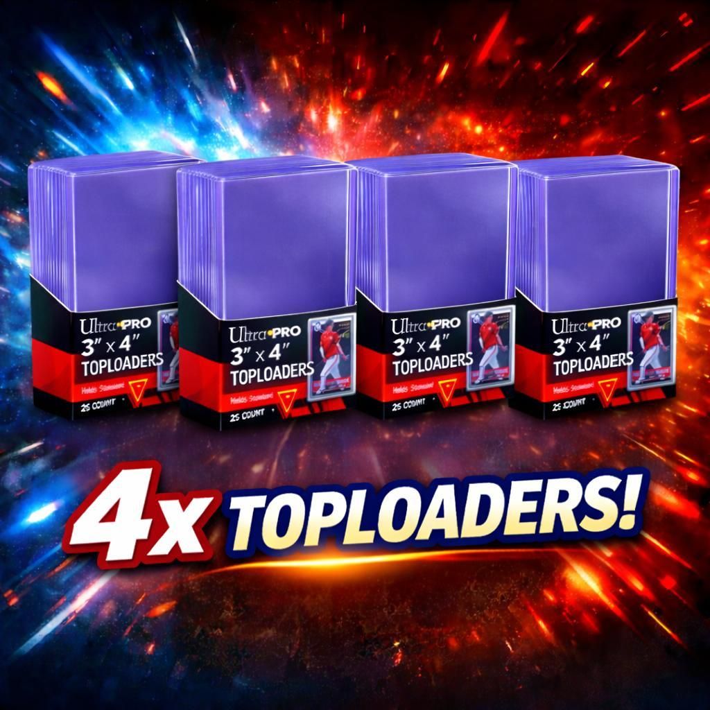 Ultra Pro Toploader 3x4 Regular Bundle (100 Stück) Produktbild 