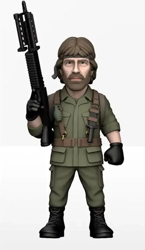 Figurine Minix Chuck Norris en vinyle résistant édition limitée - 6
