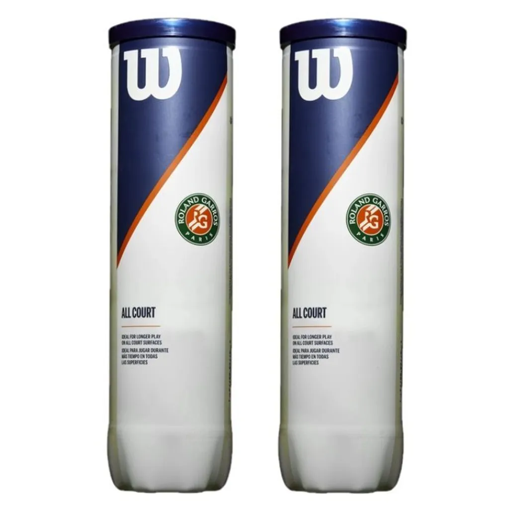 Balles de tennis Wilson Roland Garros - Idéal pour tournois et clubs