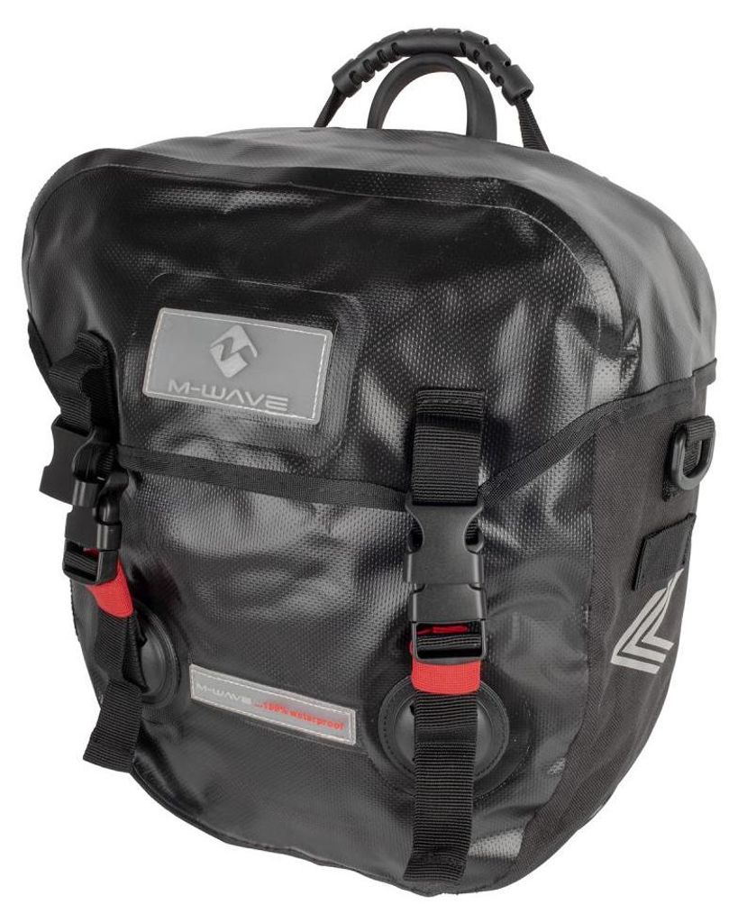 M-Wave Calgary Gepäckträgertasche 2x12,5 Liter, 100% Produktbild 