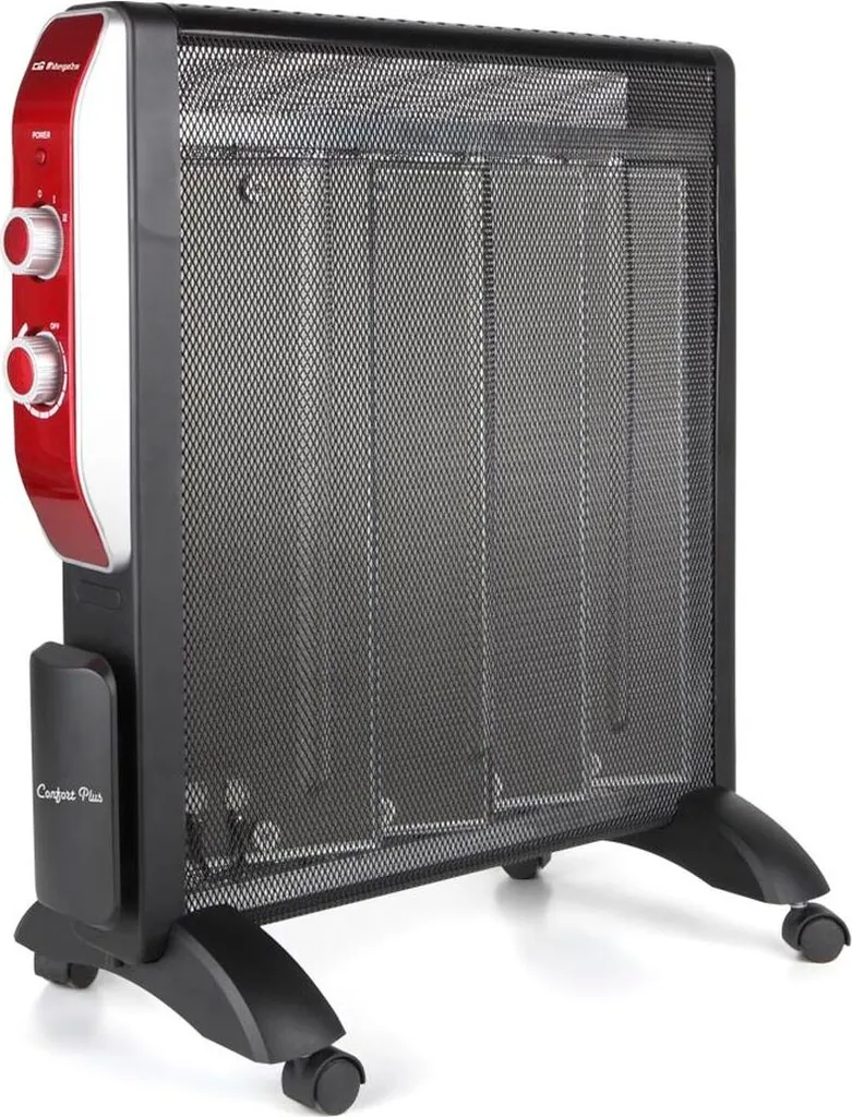 Orbegozo Rmn 2050 Radiateur Mica Noir 2000W avec Prise EU 220V