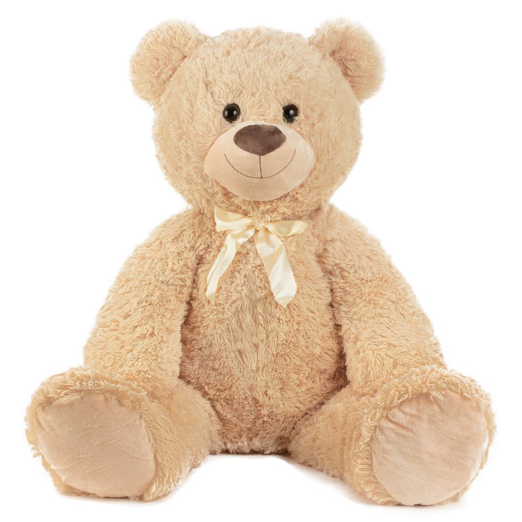Riesen Teddybär Kuschelbär XXL 100 cm groß Plüschbär Produktbild 