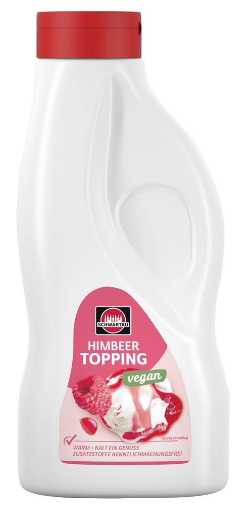 Schwartau Dessert Sauce mit genussvollem Himbeere Geschmack 1550ml