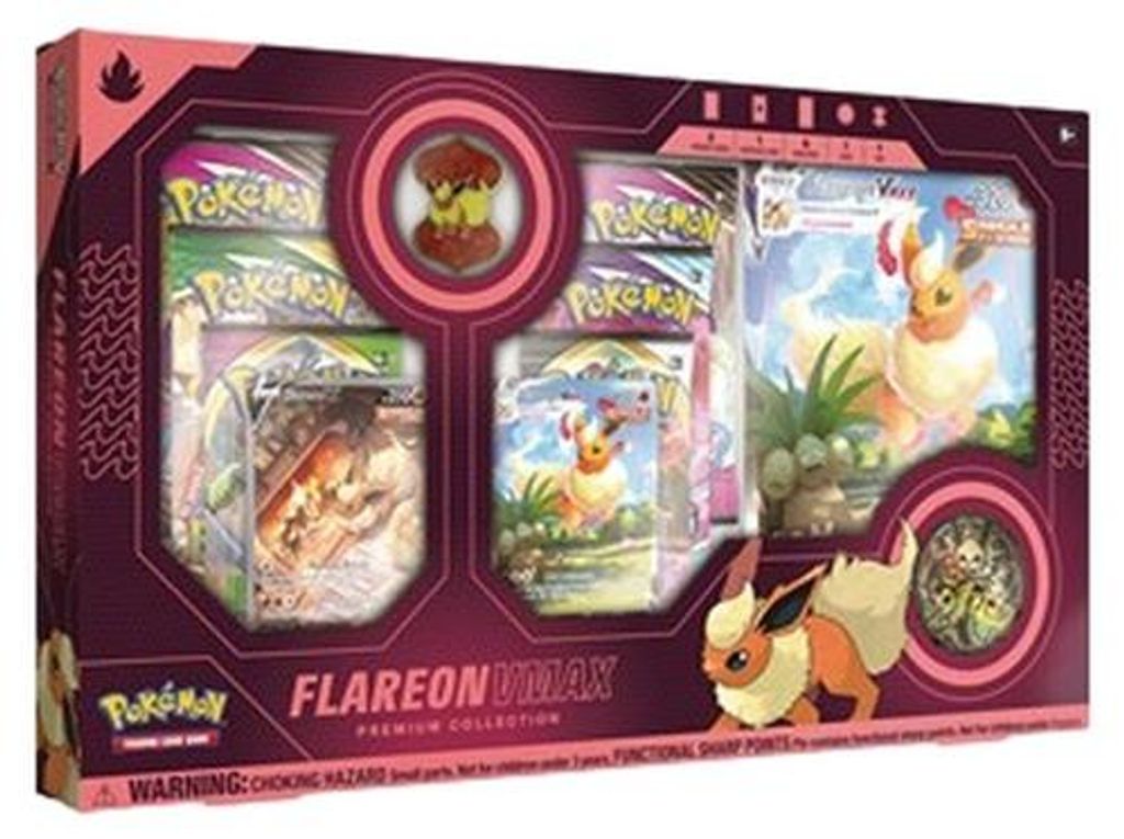 Pokemon Flareon VMAX Premium Collection US Version