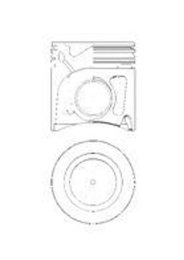 Réparation moteur Saxo : Piston KOLBENSCHMIDT compatible OE 2996172