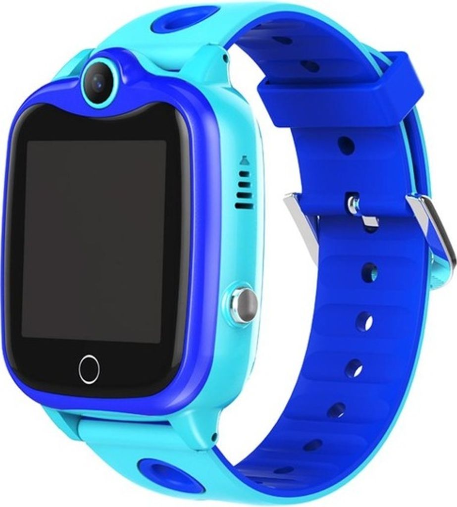 D06 Kinder beobachten IP67 wasserdichte digitale Kinder Armbanduhr SOS Call Jungen Mädchen Smart Locator Anti Loss Monitor Blau