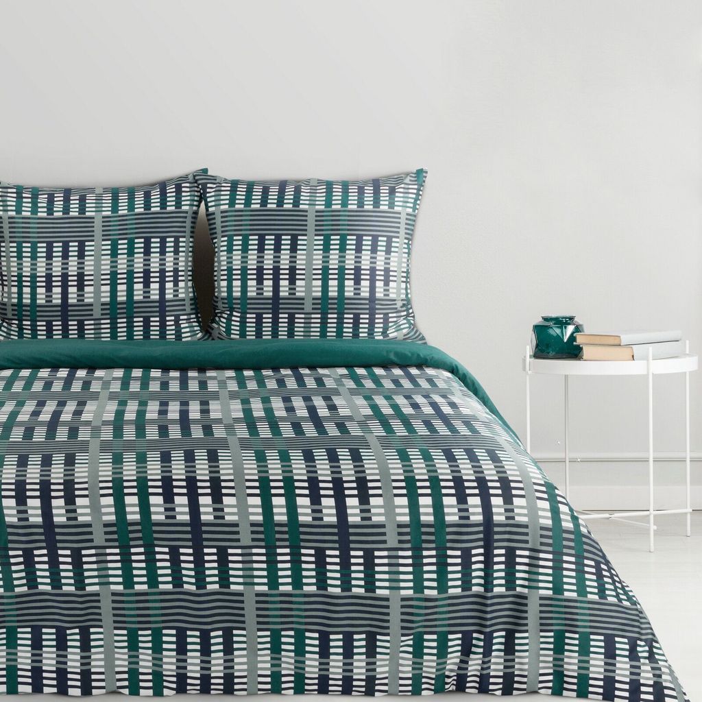 Eurofirany Bettwäschegarnitur Bettwäsche Satin NIKA 47 220x200 cm 3 TLG SET: mit 2 Kissenbezüge 70x80 cm