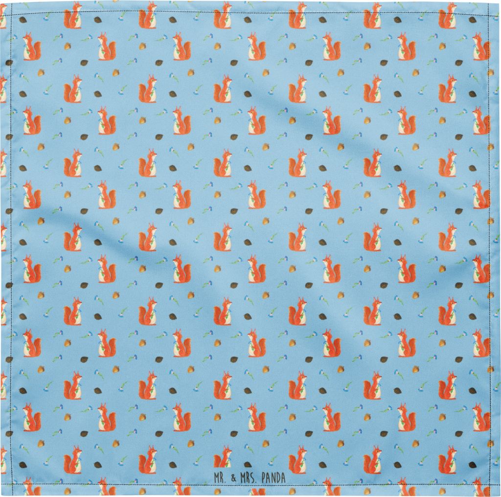 Mr. & Mrs. Panda Bandana Eichhörnchen Blume S - Blau - Produktbild 