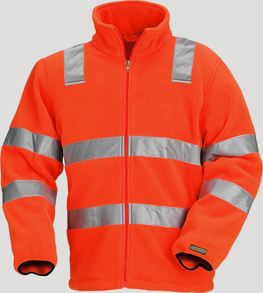 Blakläder High Vis Fleecejacke 4833 2560 in div. Farben, Farbe:orange, Größe:XL