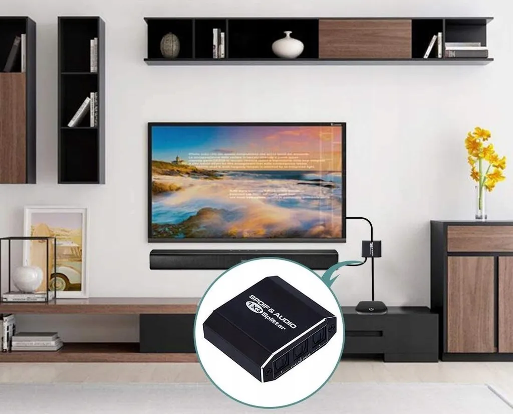 Splitter TOSLINK 1 vers 3 : Résolvez le Manque de Sorties Audio Optiques - 11