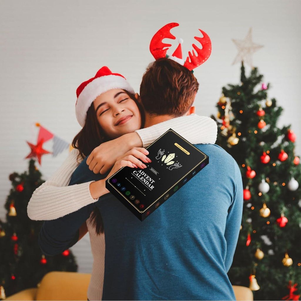 Adventskalender 2024 – Edelsteine – Kristallgeschenk für Kinder